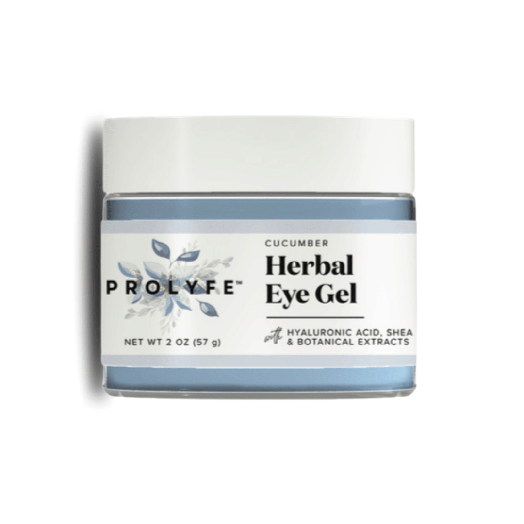 Prolyfe cucumber herbal eye gel nontoxic skincare vegan