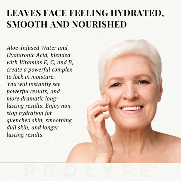 hydrating facial moisturizer prolyfe nontoxic skincare made in USA vegan cruelty free