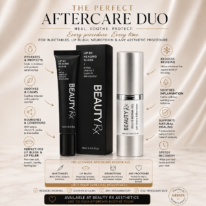 Flirt Rx Healing Duo – Bruise Repair Gel + Lip Rx Healing Gloss